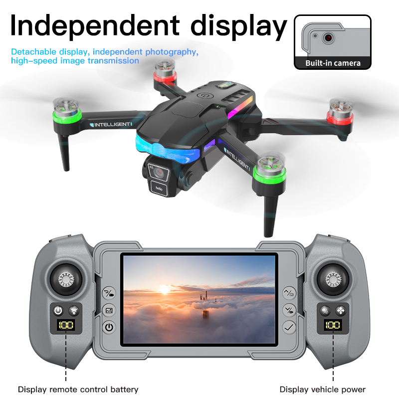 Drone Camera Professional - F177 Drone Kontrol Layar 8K Kamera