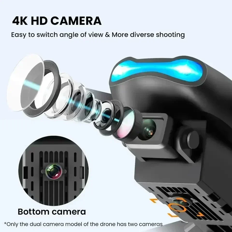 Drone RC E99Pro Baru 4K Profes - Drone Camera Wide Angle ulasan dan harga