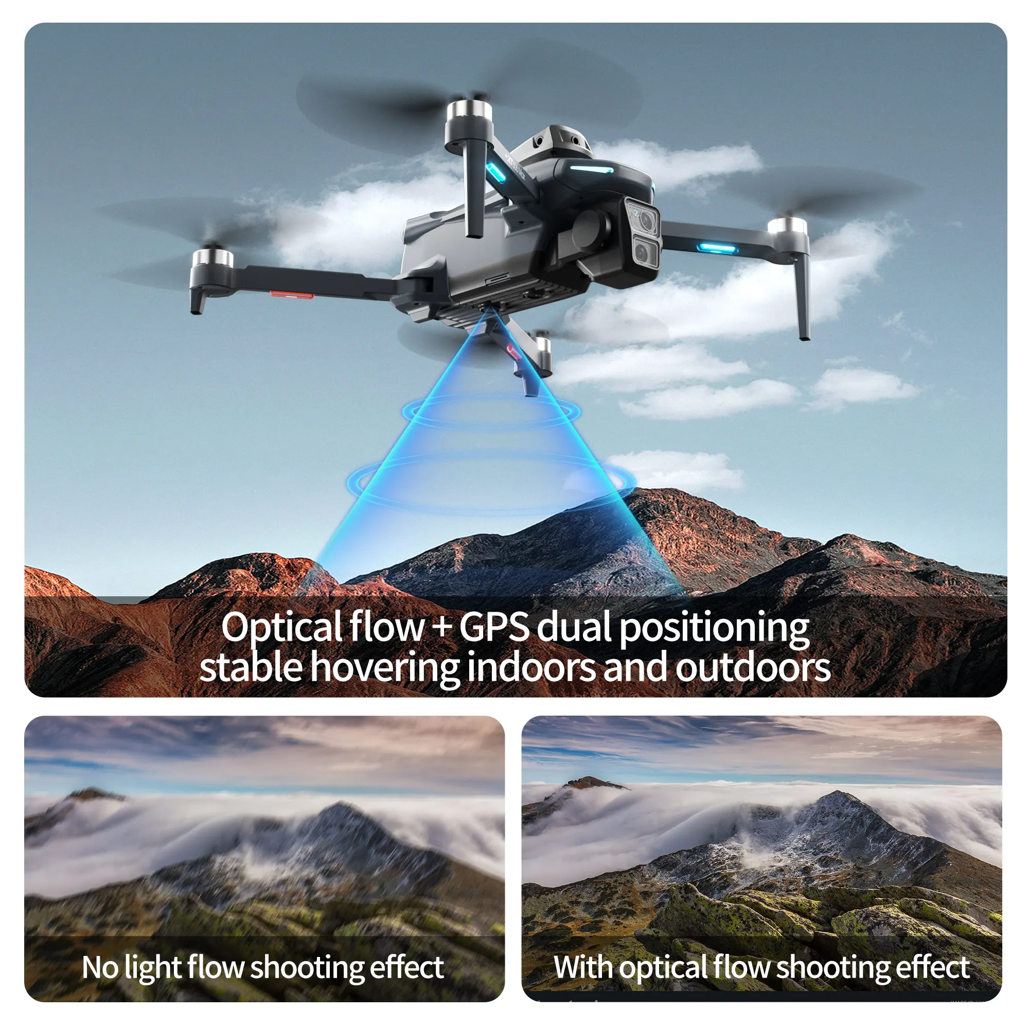Drone Profesional Lenovo XT606 - Drone Camera Night Vision ulasan dan harga