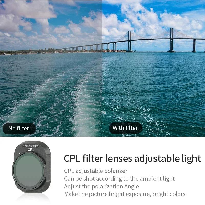 RCSTQ untuk DJI Mini 4 Pro ND  - Drone Camera Filter ulasan dan harga