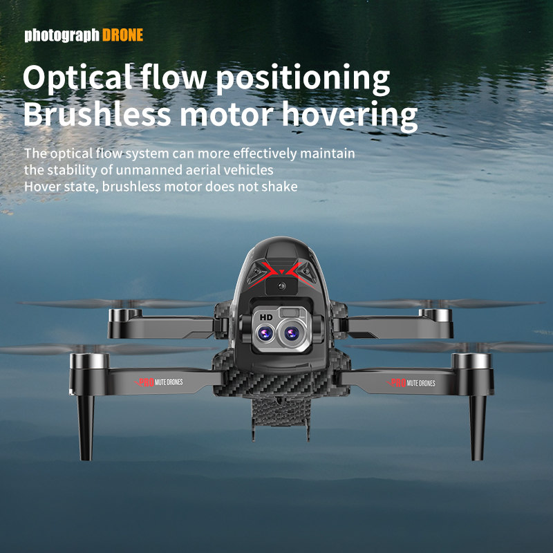 Drone CS26 dengan Kamera Ganda - Drone Camera Mount ulasan dan harga