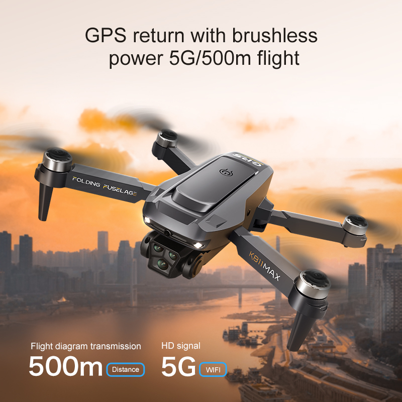 Drone Quadcopter K811MAX: Tanp - Drone Camera 4K ulasan dan harga