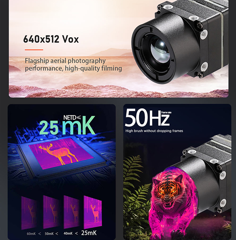 Kedatangan Baru Modul Kamera T - Drone Camera Thermal ulasan dan harga